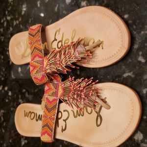 Sam Edelman beaded sandals